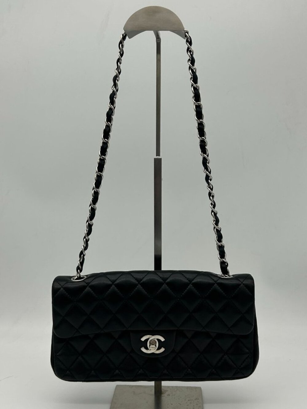 Chanel Quilted Lambskin Leather Shoulder